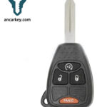 3+1Buttons OHT692713AA/ OHT692427AA 04589621AB/ 04589621AA/ 56040649AD 315MHz RHK Key for Dodge