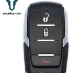 2+1Buttons OHT-4882056 68442905AB/ 68291687AD 433MHz Smart key for 2019-2021 Ram 1500 Pickup