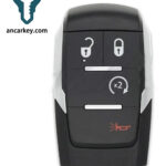 3+1Buttons GQ4-76T 68365327AB 433MHz Smart Key for 2019-2020 Dodge Ram Pickup