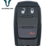 2+1Buttons GQ4-76T 68374993AB 433MHz Smart Key for 2019-2020 Dodge Ram Pickup