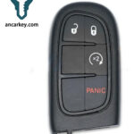 3+1Buttons GQ4-54T 56046956AA/ AB/ AC/ AD/ AE/ AF 433MHz Smart Key for 2013-2018 Dodge Ram