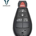 4+1Buttons M3N32297100 56046773AA 433MHz Fobik for 2012-2016 Dodge Dart