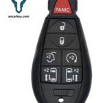 6+1Buttons IYZ-C01C 56046708AA 433MHz Fobik for 2008-2020 Dodge Caravan