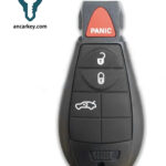 3+1Buttons IYZ-C01C 56046695AM/ AE/ AB/ AC 433MHz Fobik for Dodge Durango / Grand Caravan / Ram