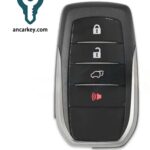3+1Buttons 89904-60Y30 433MHz Smart Key for 2019-2021 Toyota Land Cruiser