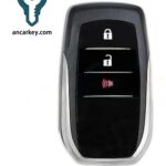 2+1Buttons 89904-60X60 B2Z2K2P 8A CHIP 433MHz Smart Key for 2020 Toyota Land Cruiser