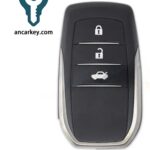 3Buttons 89904-33660 BJ1EW 433MHz Smart Key for 2015-2018 Toyota Camry