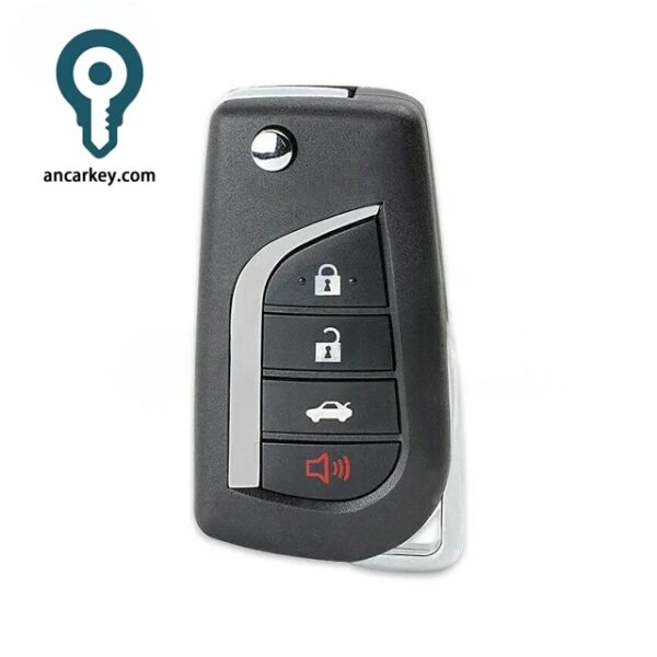 3+1Buttons HYQ12BBY G CHIP 314MHz Flip Key for Toyota Yaris / RAV4 / 4-Runner