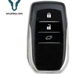 3Buttons 89904-60M20 8A CHIP 312MHz Smart Key for 2018 Toyota Land Cruiser