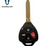 3+1Buttons GQ4-29T 89070-02270 G CHIP 315MHz Head Key for Toyota Corolla / Venza / Matrix