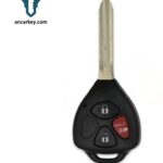 2+1Button GQ4-29T 89070-02250 4D-67 CHIP 315MHz Head Key for Toyota Matrix / Venza
