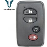 3+1Buttons HYQ14AAB 89904-48110 315MHz Smart Key for 2007-2014 Toyota Highlander