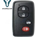 3+1Buttons HYQ14AEM 89904-06131 315MHz Smart Key for Toyota Avalon / Corolla