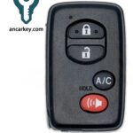 3+1Buttons HYQ14ACX 89904-47350/ 89904-47150 315MHz Smart Key for Toyota Prius