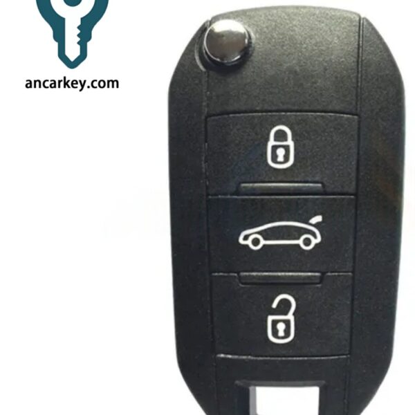3Buttons 6490RL/6490RN ID46 434MHz Flip Key for Peugeot 508