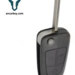 3Buttons 46CHIP Key Blade HU43 434MHz ASK Flip Key for Opel /Vauxhall Vectra C Signum