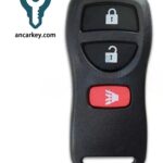 2+1button KBRASTU15 315MHz Remote Key for Nissan Pathfinder