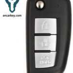 3Buttons CWTWB1G767 4A CHIP 433MHz Flip Key for 2019+ Nissan Rogue Sylphy