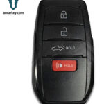 3+1 btn SMART CAR KEY HYQ14FBX 8990H-0C010, 8990H-0C011 8990H-0C010, 8990H-0C011 315MHz for 2022-2024 Toyota Tundra