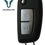 2 Buttons CWTWB1G767 4A CHIP 433.92MHz Flip Key for Nissan X-Trail