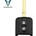 2 Buttons H0561JG40A 46CHIP 433 MHz Head Key for Nissan NV200 M20M / X-Trail T31