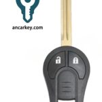 2 Buttons H0561-1HA1A TWB1U761 46 CHIP 433.92 MHz Head Key for Nissan Micra K13