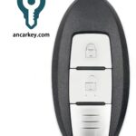 2 Buttons 285E3-1ET7A ID46 CHIP 433MHz Smart Key for Nissan 370Z