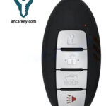 3+1Buttons S180144801/ KR5TXN1 285E3-6CA1A 434MHz Smart Key for Nissan