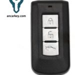 3Buttons GHR-M014 47CHIP M013 Board 433MHz Smart Key for 2018-2019 Mitsubishi Eclipse Cross