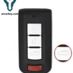 3+1Buttons OUC003M 8637B424 315MHz Smart Key for 2016-2020 Mitsubishi Mirage G4