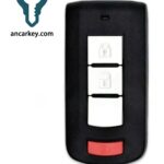 3Buttons OUC644M-KEY-N 8637A316 46CHIP 315MHz Smart Key for Mitsubishi Mirage / Outlander / Outlander Sport