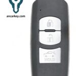 3Buttons 5WK43402F LP315MHz Smart Key for Mazda