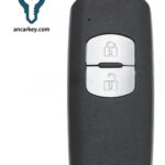 2+OFF Buttons WAZSKE13D01 49CHIP 433MHz Smart Key for Mazda