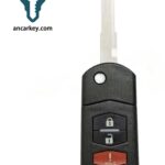 2+1 Buttons GP7A-67-5RYB KPU41788 314MHz Flip Key for Mazda 6 Hatchback / Wagon