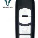 4 Buttons TKY2-67-5DY WAZSKE13D01 315MHz Smart Key for Mazda CX-5 / CX-9