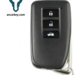 3Buttons 89904-30B50 BC2EQ 0020 Board H/8A CHIP 433MHz Smart Key for 2015-2018 Lexus ES200 / ES250 / ES350 / GS250