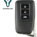 3Buttons 89904-53A80 BG1EW 2110 Board H/8A CHIP 433MHz Smart Key for Lexus IS250/300H