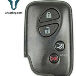 3+1Buttons 89904-75030/ 89904-50F90 HYQ14ACX 315MHz Smart Key for Lexus LS460 / HS250 / LS600H