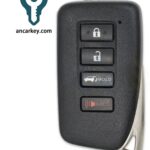 3+1Buttons 89904-78470 HYQ14FBA 315MHz Smart Key for Lexus NX300 / NX300H / NX200T / LX570
