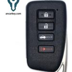 3+1Buttons 89904-24100 HYQ14FBA 315MHz Smart Key for 2014-2020 Lexus RCF