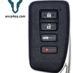 3+1Buttons 89904-53651 HYQ14FBA 315MHz Smart Key for Lexus IS250 / IS350 / IS200 / RC350 / ES300h / IS200T