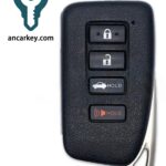 3+1Buttons 89904-24100 HYQ14FBA 315MHz Smart Key for 2014-2020 Lexus RCF