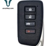 3+1Buttons 89904-53651 HYQ14FBA 315MHz Smart Key for Lexus IS250 / IS350 / RC350 / IS200T