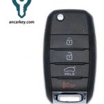 3+1Buttons 95430-C5100 OSLOKA-910T (UM) 433MHz Flip Key for 2015-2020 Kia Sorento