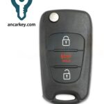 2+1Buttons 95430-2K250 NYOSEKSAM11ATX 315MHz Flip Key for 2010-2012 Kia Soul