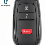 2+1 btn SMART CAR KEY HYQ14FBX 8990H-0C0301551A-14FBX 315MHz for 2023-2024 Toyota Prius