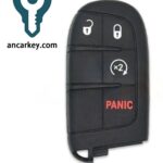 2+1Buttons M3N-40821302 6MP33DX9AA/ 735657526 4A CHIP 434MHz Smart Key for 2015-2020 Jeep Renegade