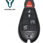4+1Buttons IYZ-C01C 5026453AI/ AF/ AG/ AH 433MHz Fobik Smart Key for Jeep Grand Cherokee