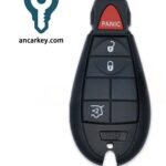 3+1Buttons IYZ-C01C 68051664AH/ AF/ AG/ AI/ 068051664 433MHz Fobik Smart Key for Jeep Grand Cherokee