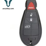 3+1Buttons IYZ-C01C 56046734AH NBGIDGNG1 433MHz Fobik Smart Key for Jeep Grand Cherokee
